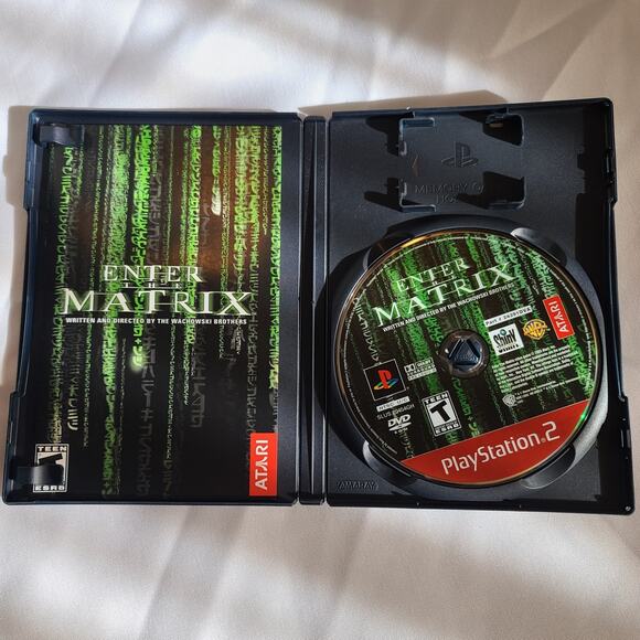 PlayStation 2 Enter The Matrix Game With Manual - Picture 3 of 4